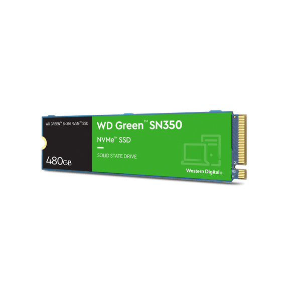 Western Digital Disque SSD NVMe™ WD Green™ SN350 - 480 Go