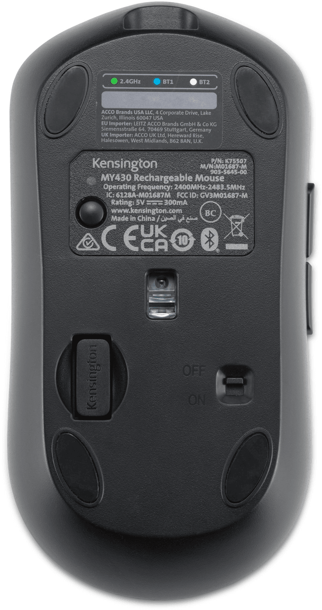 فأرة لاسلكية Kensington MY430 EQ Bluetooth (K75507EU) — صورة 3