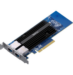 Carte réseau Synology Dual-port 10GbE 10GBASE-T RJ45 (E10G30-T2)