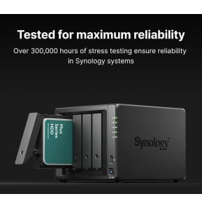 Disque dur interne Synology HAT3300 SATA 3,5" Série Plus HDD 2 To pour NAS (HAT3300-2T)