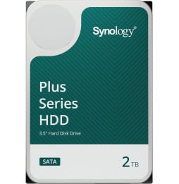 Disque dur interne Synology HAT3300 SATA 3,5" Série Plus HDD 2 To pour NAS (HAT3300-2T)