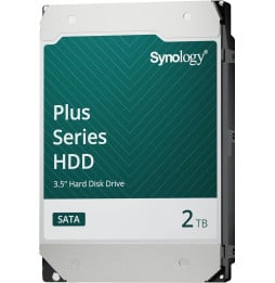 Disque dur interne Synology HAT3300 SATA 3,5" Série Plus HDD 2 To pour NAS (HAT3300-2T)