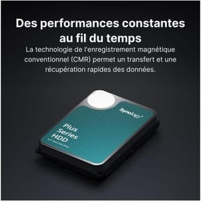 Disque dur interne Synology HAT3300 SATA 3,5" Série Plus HDD 4 To pour NAS (HAT3300-4T) — image 3