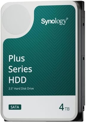 Disque dur interne Synology HAT3300 SATA 3,5" Série Plus HDD 4 To pour NAS (HAT3300-4T)