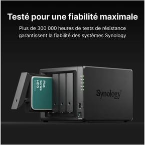 Disque dur interne Synology HAT3300 SATA 3,5" Série Plus HDD 4 To pour NAS (HAT3300-4T) — image 2