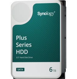 Disque dur interne Synology HAT3300 SATA 3,5" Série Plus HDD 6 To pour NAS (HAT3300-6T)