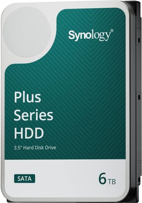 Disque dur interne Synology HAT3300 SATA 3,5" Série Plus HDD 6 To pour NAS (HAT3300-6T) — image 2