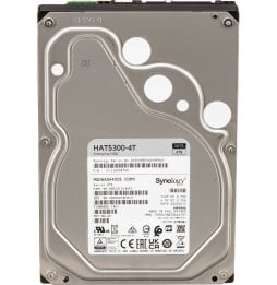 Disque dur interne Synology HAT5300 SATA 3,5" Série Enterprise HDD 4 To pour NAS (HAT5300-4T)