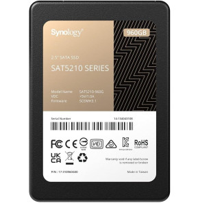 Disque Dur interne SSD Synology SAT5210 sata 2.5" 960 Go (SAT5210-960G)