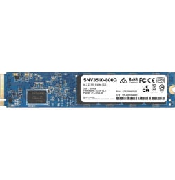 Disque Dur interne SSD Synology SNV3510 NVMe M.2 22110 Série Enterprise 800 Go pour NAS (SNV3510-800G)