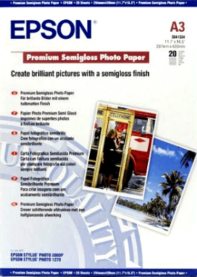 Epson Pap Photo Premium Semi Glacé A3 – Papier photo de qualité supérieure (C13S041334) — image 2