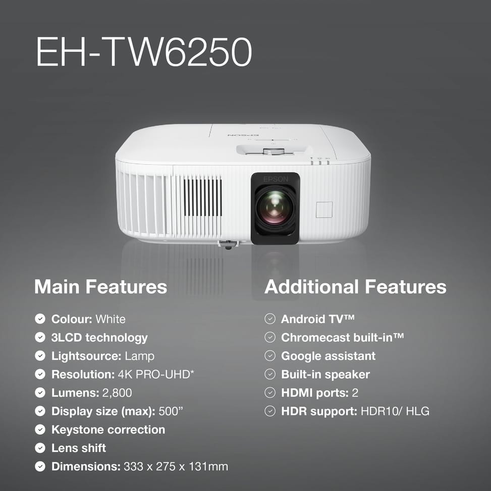 Epson EH-TW6250 – Projecteur Pro-UHD 4K (V11HA73040) — image 12
