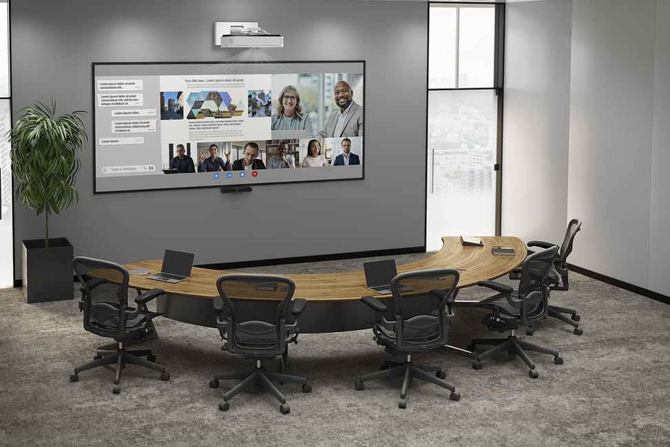 Epson EB-810E – Vidéoprojecteur laser super ultracourte focale 4KE (V11HA99080) — image 4