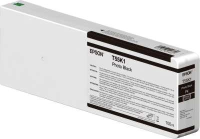 Epson T55K100 – Cartouche d'encre Photo Black 700ml (C13T55K100) — image 1