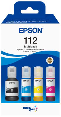 Epson 112 EcoTank – Multipack d'encre 4 couleurs (C13T06C64A)