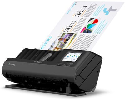 Epson ES-C380W – Scanner A4 compact avec Wi-Fi (B11B269402) — image 1
