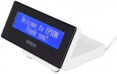 Epson DM-D30 (101) – Afficheur client LCD pour TM-m30 blanc (A61CF26101) — image 2