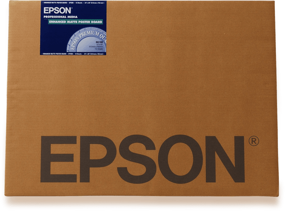 Epson Cart Mat Posterboard 850g 20f. A2 – Papier spécial pour impression (C13S042111)