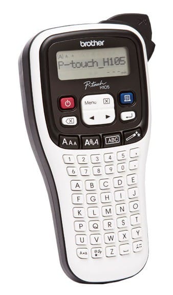 Etiqueteuse Brother portable PT-H105 pour une utilisation personnelle et professionnelle