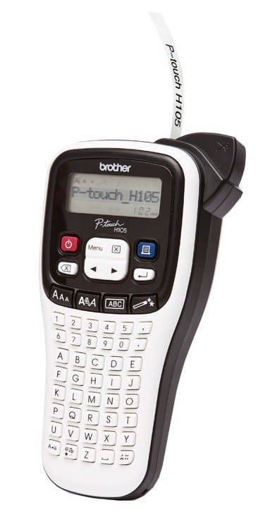 Etiqueteuse Brother portable PT-H105 pour une utilisation personnelle et professionnelle