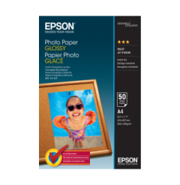Epson Photo Paper Glossy A4 - Papier photo glacé 50 feuilles (C13S042539)