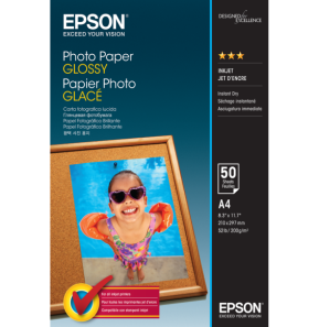 Epson Photo Paper Glossy A4 - Papier photo glacé 50 feuilles (C13S042539)