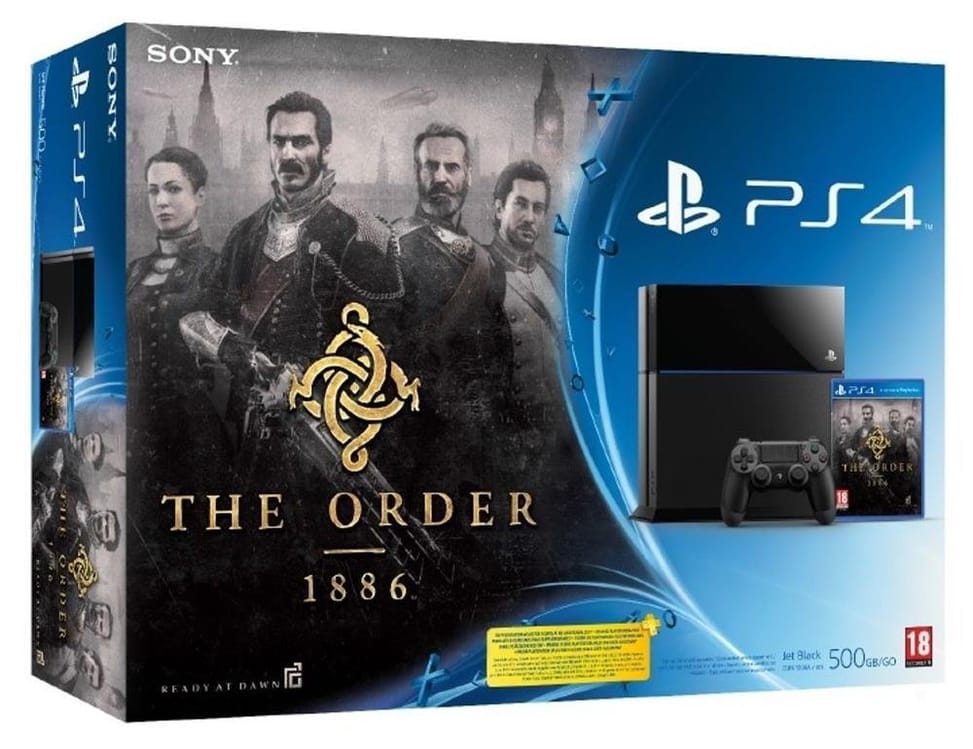 Playstation PS4 500 GB + Jeu " The order 1886" + Playstation TV