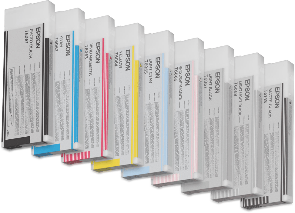 Epson SP 4800/4880 – Encre Pigment Cyan (220ml) (C13T606200) — image 1