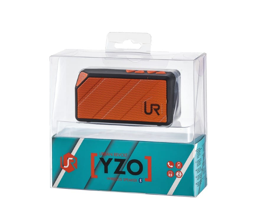 URBAN REVOLT Haut-parleur Bluetooth Trust YZO sans fil - Gris