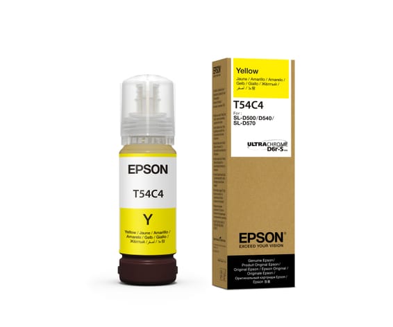 Epson T54C Yellow SURELAB SL-D500 – Encre Ultrachrome D6r-S (C13T54C420)