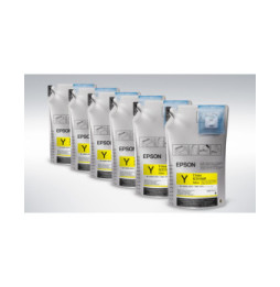 Epson UltraChrome DS T741400 – Encre jaune pour impression professionnelle (C13T741400)