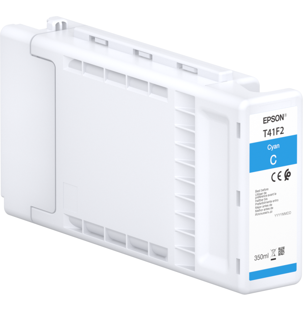 Epson UltraChrome XD2 T41F240 – Cartouche d’encre cyan 350ml (C13T41F240)
