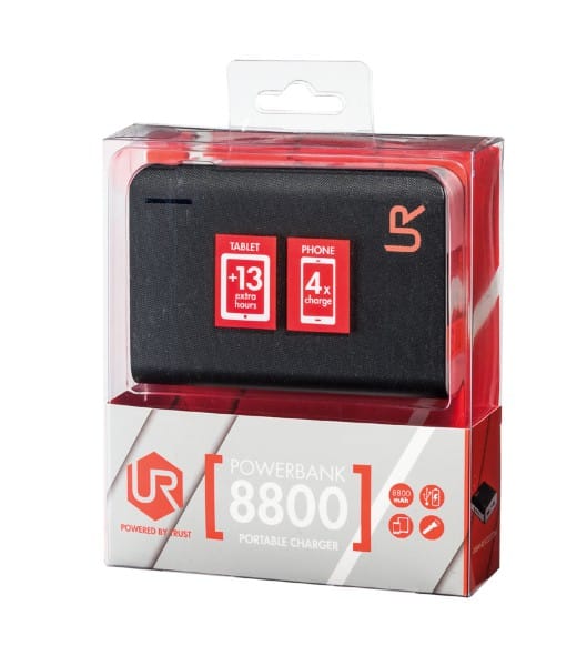 Batterie de secours Trust UR Powerbank portable phone charger 8800 mAh
