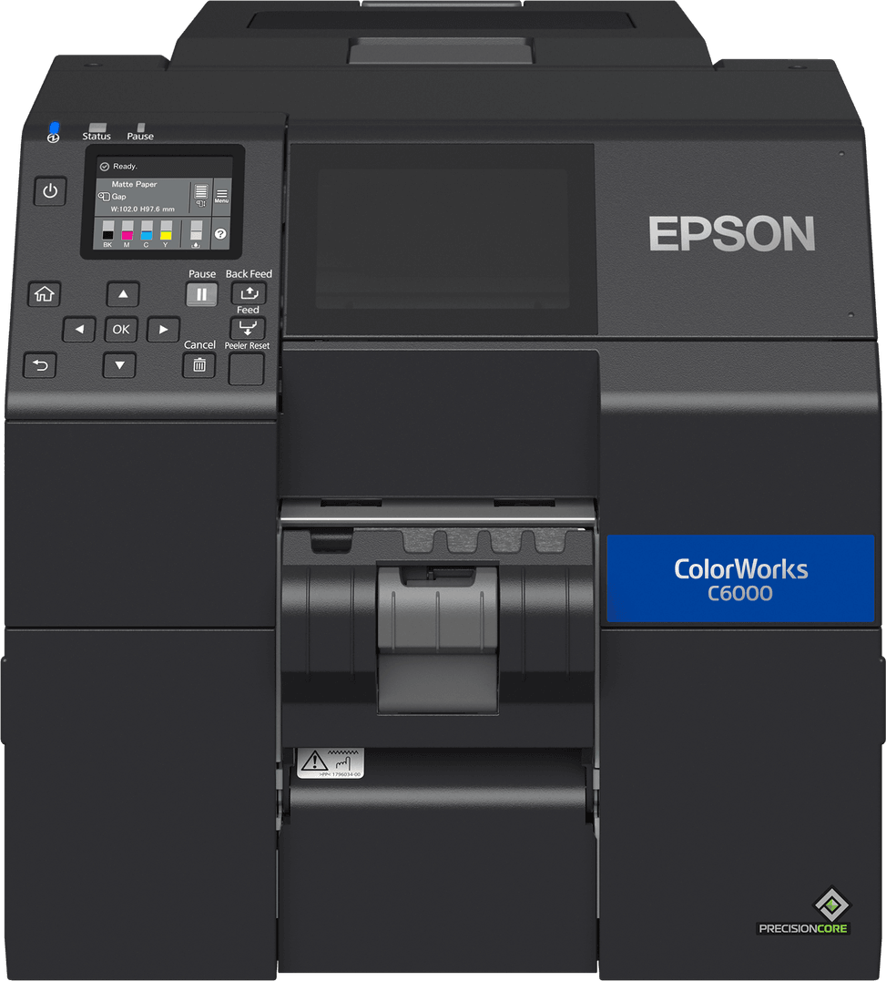 Epson ColorWorks C6000Pe – Imprimante d'étiquettes couleur avec Peeler intégré (C31CH76202MK) — image 3