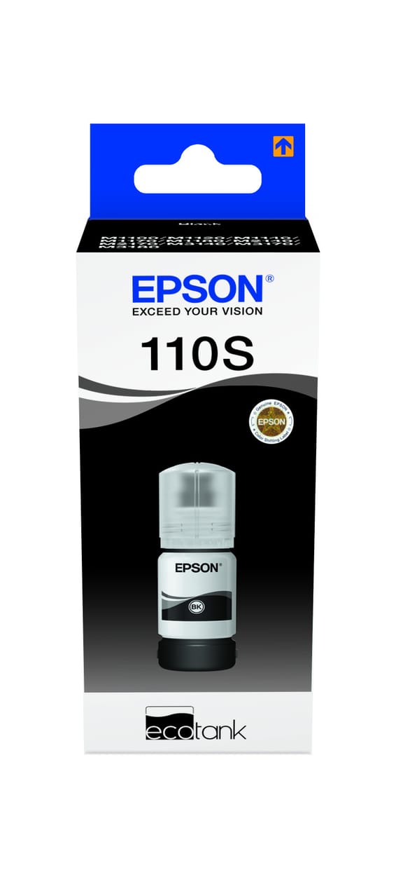 Epson 110S EcoTank – Bouteille d'encre noire à pigment (C13T01L14A)