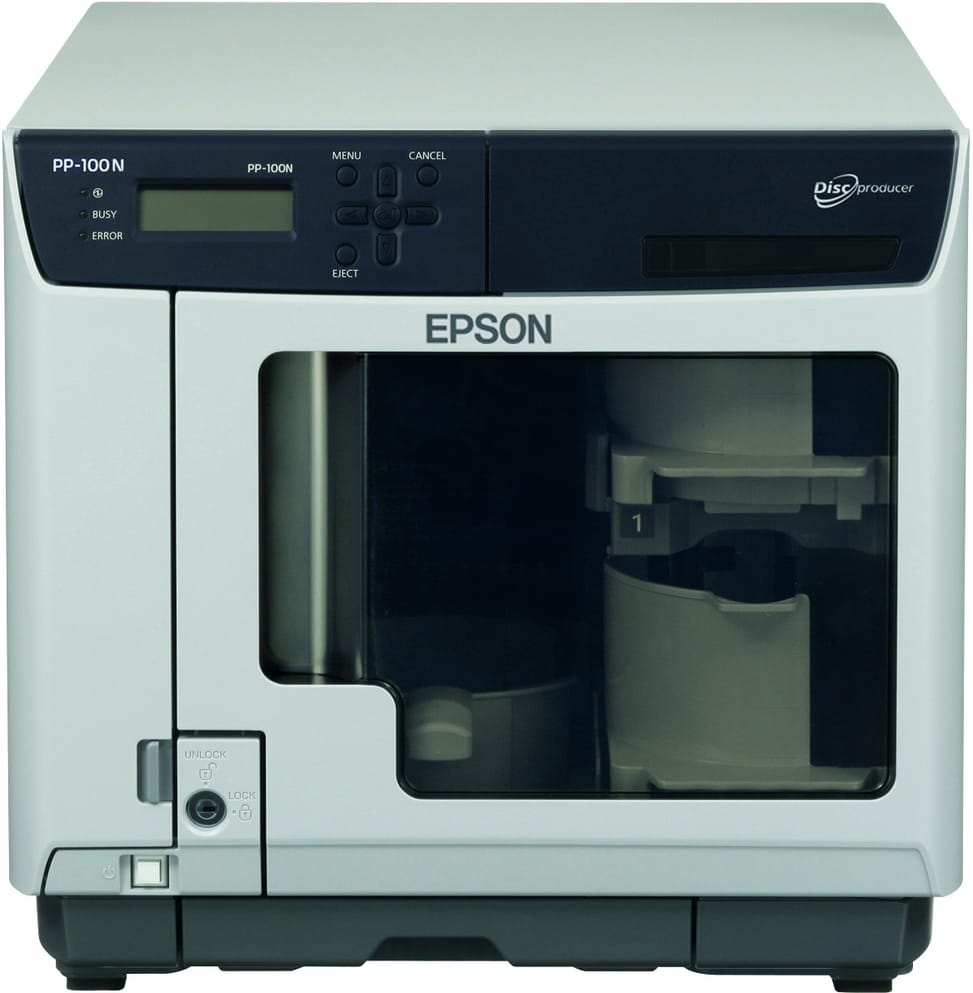 Epson Discproducer PP-100N (SATA) – Graveur et imprimeur de CD/DVD en réseau (C11CA31121) — image 2