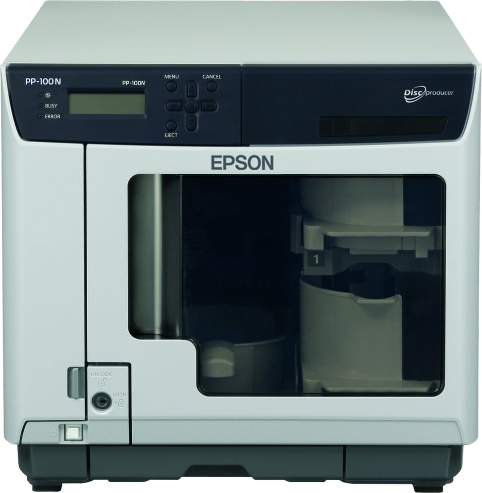 Epson Discproducer PP-100N (SATA) – Graveur et imprimeur de CD/DVD en réseau (C11CA31121) — image 4