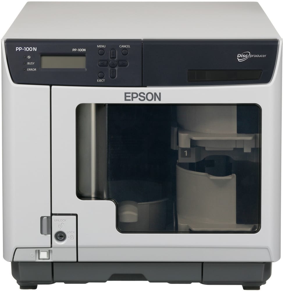 Epson Discproducer PP-100N (SATA) – Graveur et imprimeur de CD/DVD en réseau (C11CA31121) — image 5