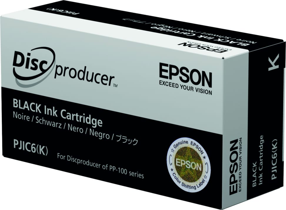 Epson Discproducer Ink PJIC7(K) – Cartouche d'encre noire (C13S020693) — image 5