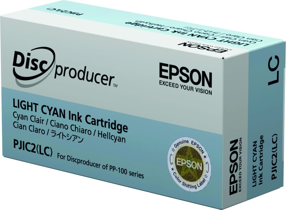 Epson Discproducer Ink PJIC7(LC) – Cartouche d’encre Light Cyan (C13S020689) — image 5