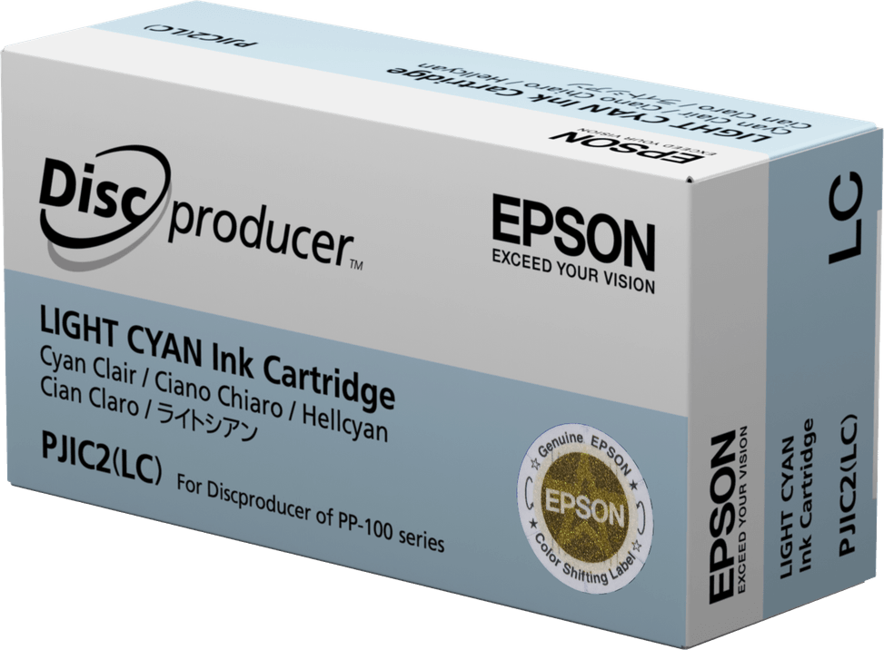 Epson Discproducer Ink PJIC7(LC) – Cartouche d’encre Light Cyan (C13S020689) — image 6