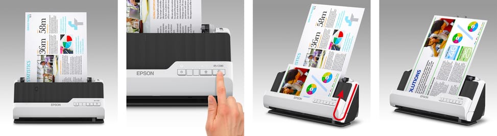 Epson DS-C330 – Scanner A4 compact et polyvalent (B11B272402) — image 9