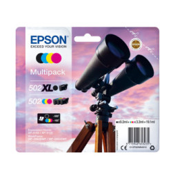 Epson 502 – Multipack d'encres couleurs (C13T02V64010)