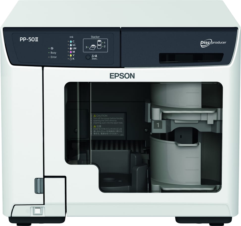 Epson Discproducer PP-50II – Duplicateur de disques Blu-ray, DVD et CD (C11CH41021) — image 1