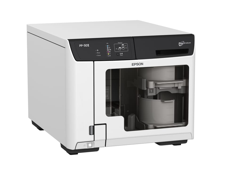 Epson Discproducer PP-50II – Duplicateur de disques Blu-ray, DVD et CD (C11CH41021) — image 2