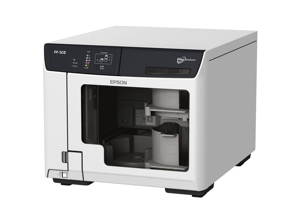 Epson Discproducer PP-50II – Duplicateur de disques Blu-ray, DVD et CD (C11CH41021) — image 4