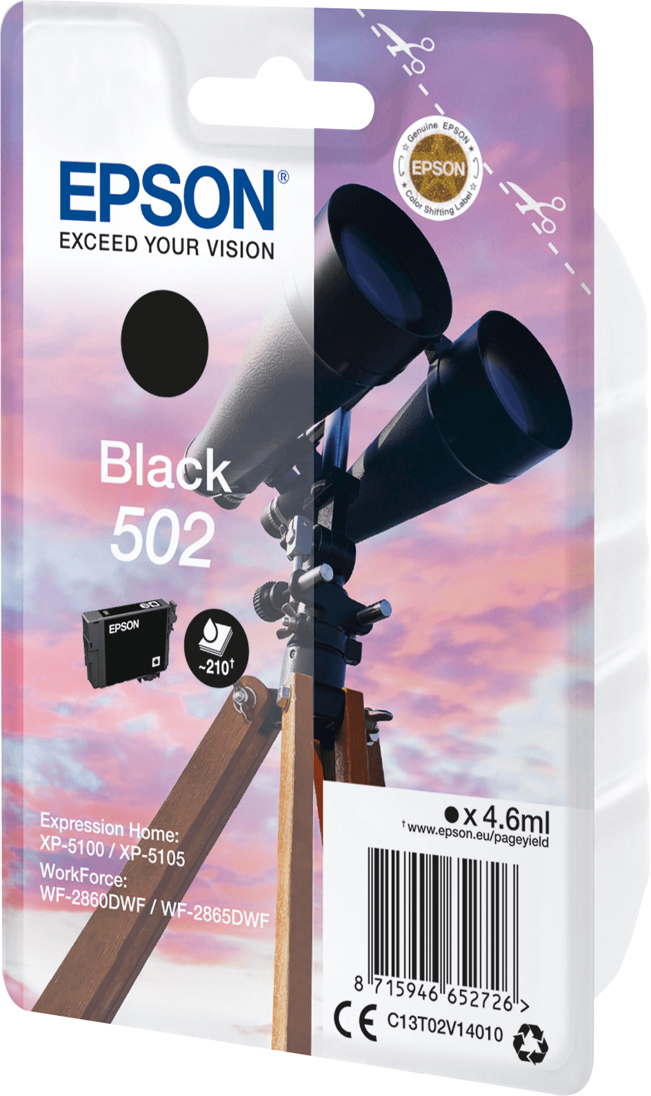 Epson 502 – Encre noire standard (C13T02V14020) — image 7