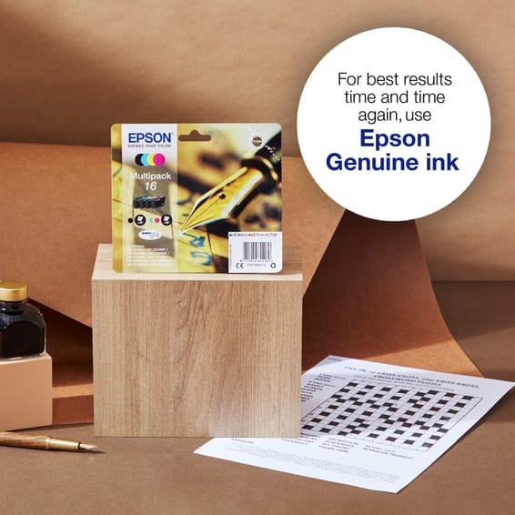 Epson 16XL DURABrite Ultra Ink – Encre noire haute capacité (C13T16314022)