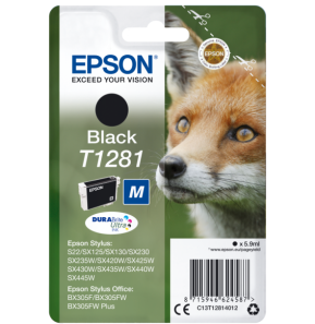 Epson T1281 – Encre noire DURABrite Ultra (C13T12814022)
