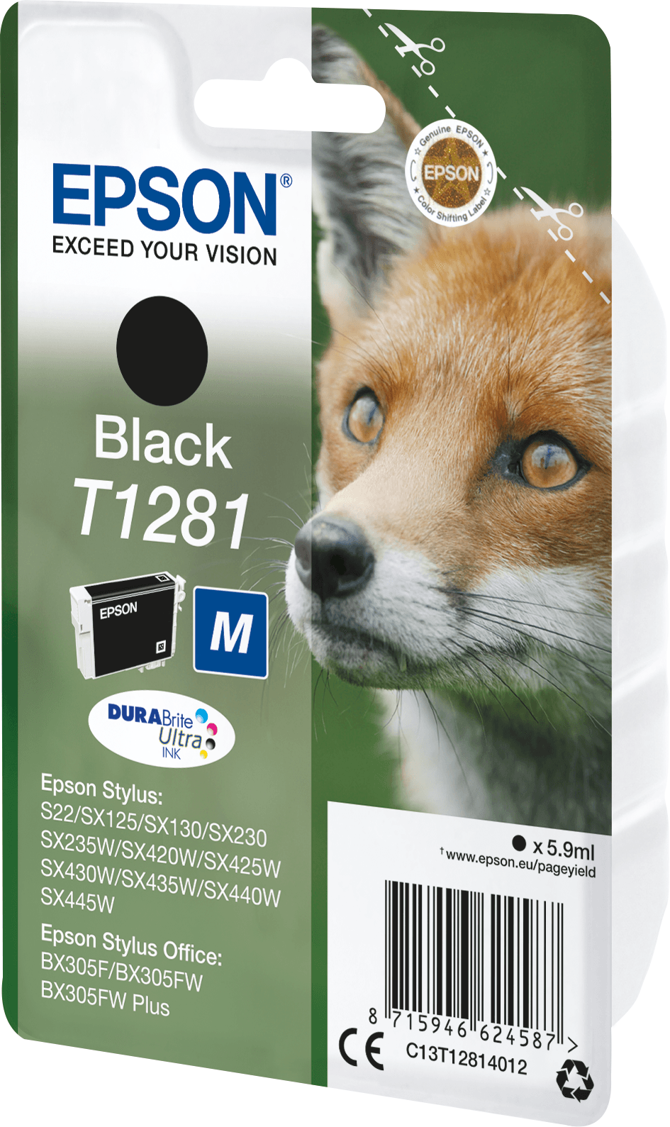 Epson T1281 – Encre noire DURABrite Ultra (C13T12814022) — image 4